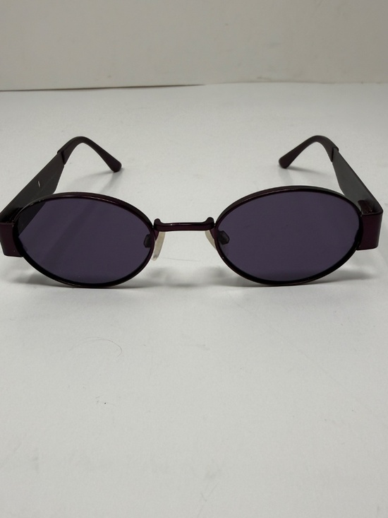 Carolina Lemke x Kim Kardashian West Round Lenses Metal Frame Purple Sunglasses main image 4
